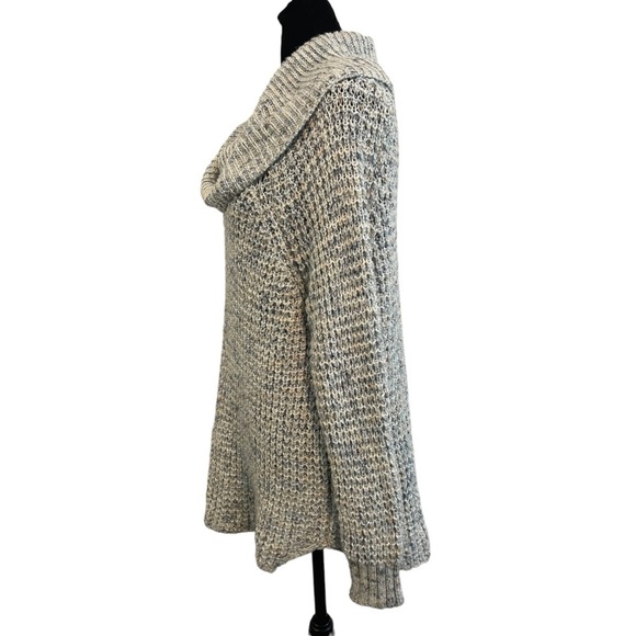 American Rag Wool Blend Long Sleeve Cowl Neck Chunky Waffle Knit Sweater Small - Picture 2 of 10